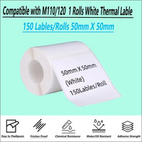 Phomemo M110/120 Labels - 50x50mm, 150 Count