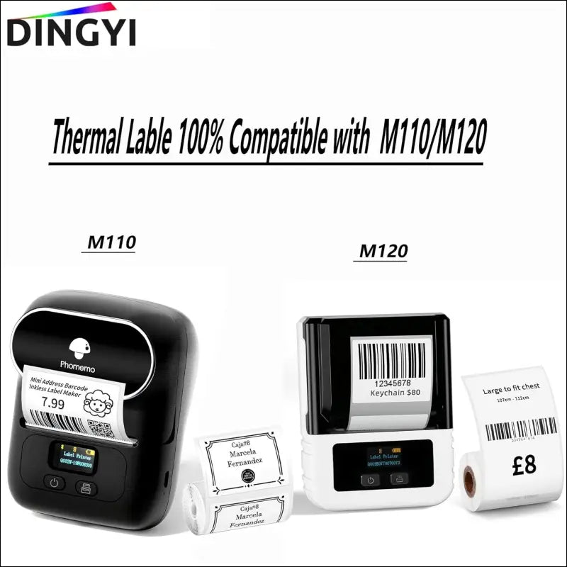 Phomemo M110/120 Labels - 50x50mm, 150 Count