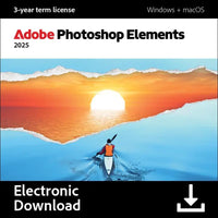 Photoshop & Premiere Elements 2025 - 3-Year Licence