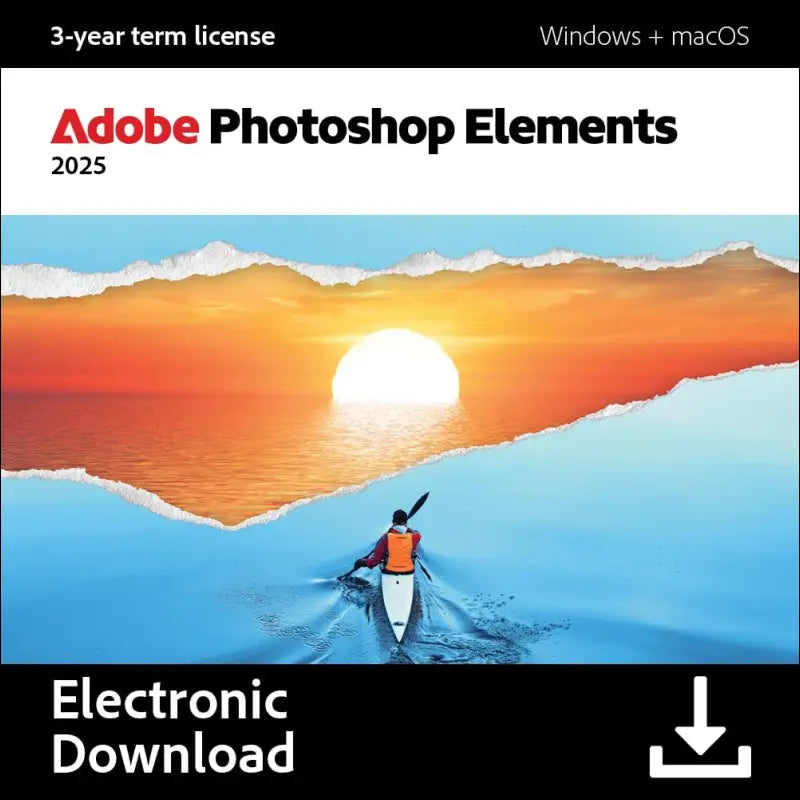 Photoshop & Premiere Elements 2025 - 3-Year Licence
