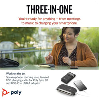 Plantronics Poly Sync 20 USB-C Speakerphone