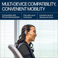 Plantronics - Voyager 5200 (Poly) - Bluetooth Over-The-Ear (Monaural) Headset - Compatible to Connect to Cell Phones - Noise Canceling, (Charger not Included) Standard