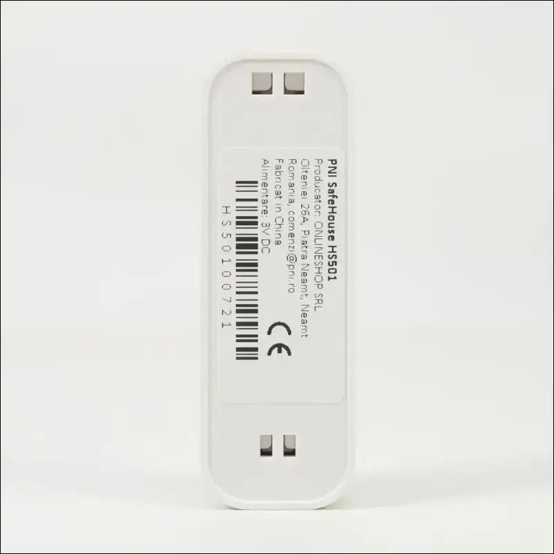 PNI SafeHouse HS501 Vibration Sensor with Wi-Fi, Compatible with The Tuya Application, 3V Power Supply