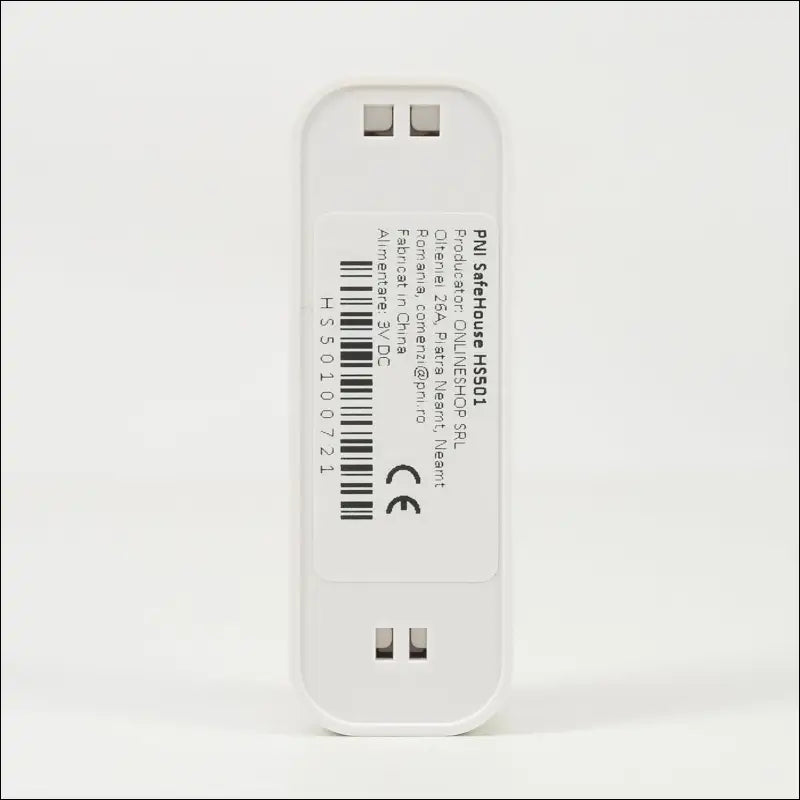 PNI SafeHouse HS501 Vibration Sensor with Wi-Fi, Compatible with The Tuya Application, 3V Power Supply