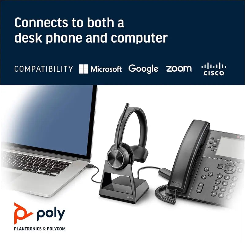Poly Savi 7310 Ultra Secure Mono Headset