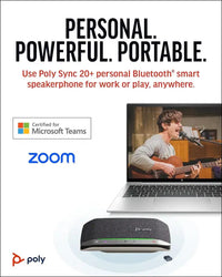 Poly Sync 20+ Portable Bluetooth Speakerphone