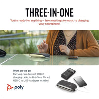 * "Poly Sync 20 USB-C Portable Speakerphone