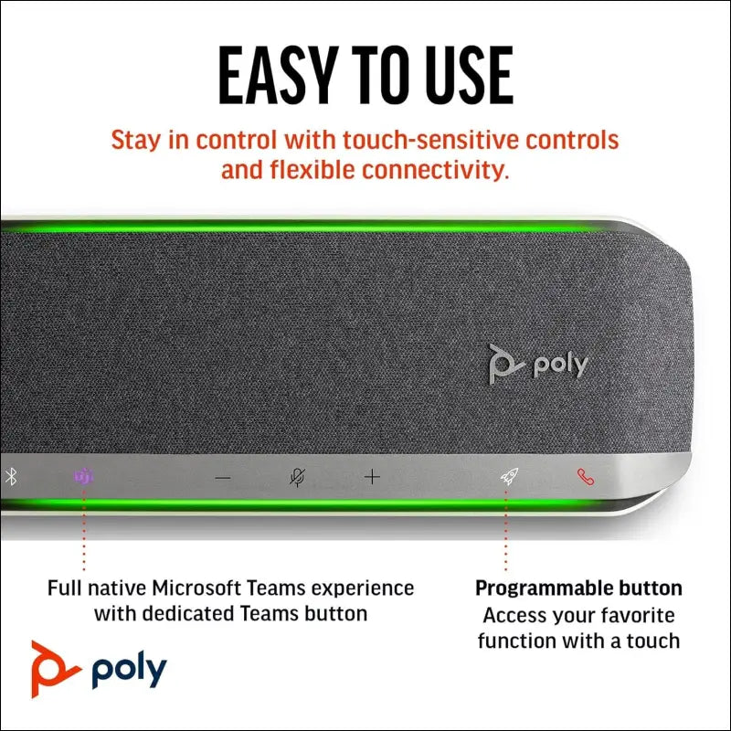 Poly Sync 40+ Bluetooth Smart Speakerphone