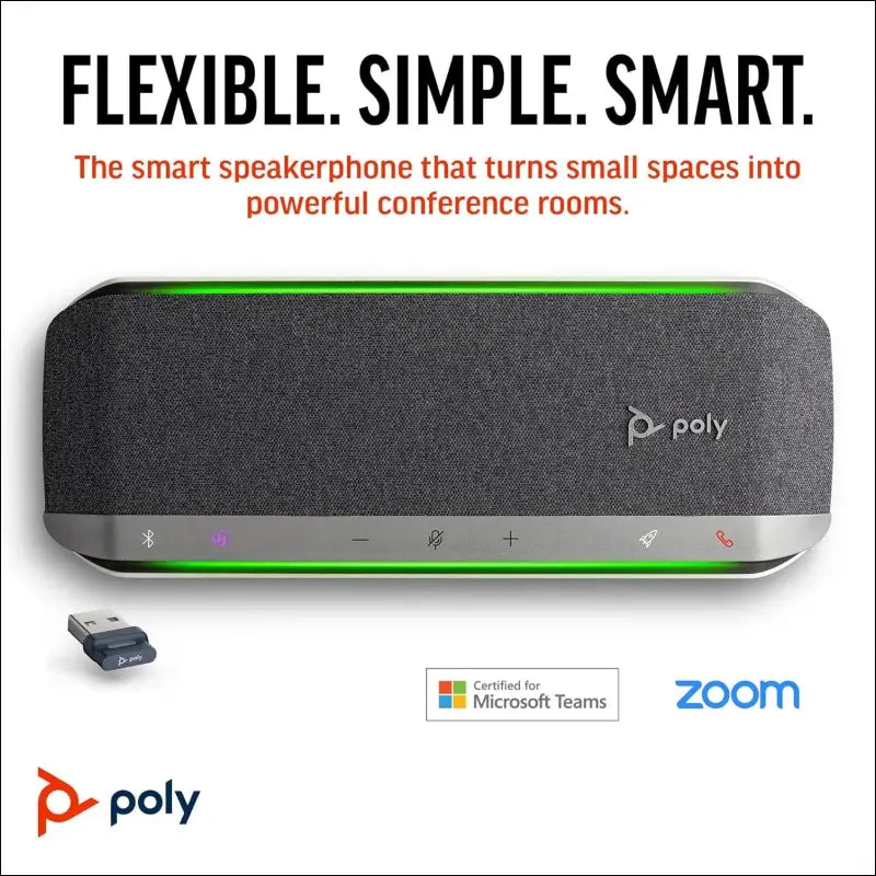 Poly Sync 40+ Bluetooth Smart Speakerphone