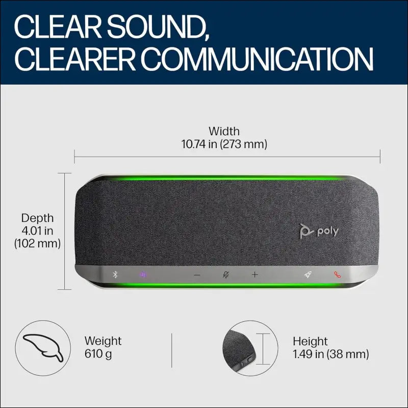 Poly Sync 40+ Bluetooth Smart Speakerphone