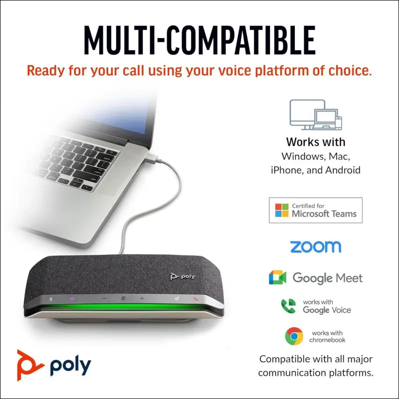 Poly Sync 40 USB/Bluetooth Speakerphone