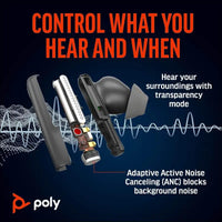 Poly Voyager Free 60+ UC Noise-Cancelling Headset