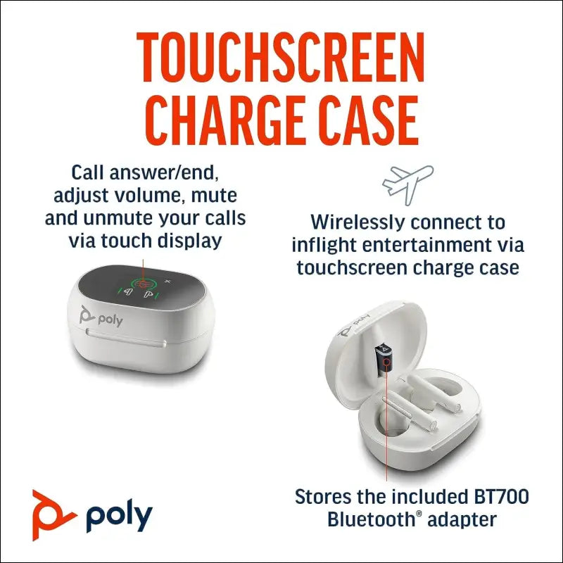 Poly Voyager Free 60+ UC Noise-Cancelling Headset