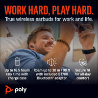 Poly Voyager Free 60+ UC Noise-Cancelling Headset