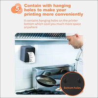 Portable 80mm POS Receipt Printer