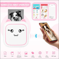 Portable Bluetooth Photo Printer