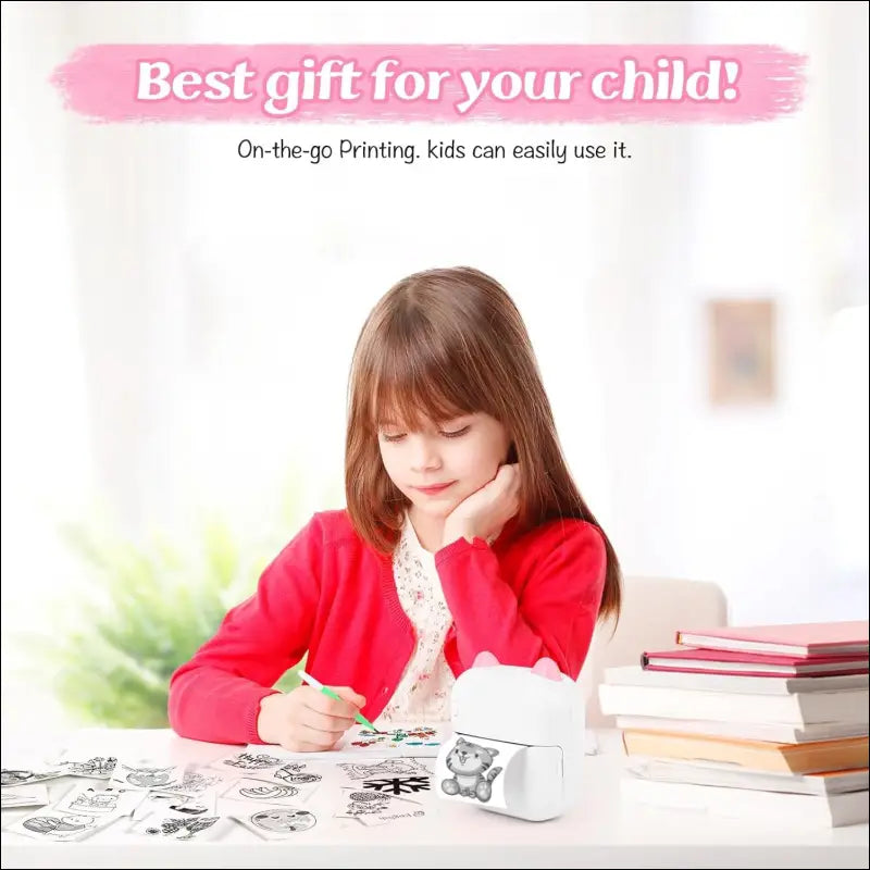 Portable Bluetooth Photo Printer