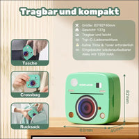 Portable Bluetooth Thermal Printer with Stickers
