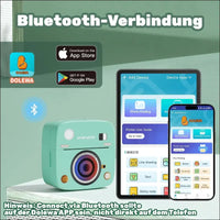 Portable Bluetooth Thermal Printer with Stickers