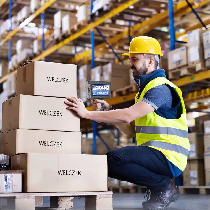 Portable Inkjet Printer, 4.3" Touch Screen