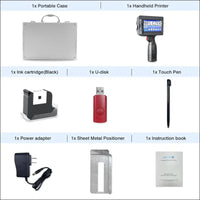 Portable Inkjet Printer, 4.3" Touch Screen