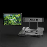 Portable Monitor, 11.6/14.1 Inch 1920 x 1080 Full HD Dual Monitor Screen Extender with HDMI/Type-C/USB-C Plug and Play, for Laptop PC/Mac/Phone (Clips)
