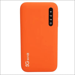 Portable WiFi Hotspot 5G, 2.4GHz 5.8GHz WiFi 6, Mobile Hotspot with SIM Card Slot, 16 Shared Devices, 6100mAh, Portable Phone Travel WiFi Device