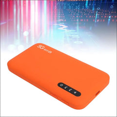 Portable WiFi Hotspot 5G, 2.4GHz 5.8GHz WiFi 6, Mobile Hotspot with SIM Card Slot, 16 Shared Devices, 6100mAh, Portable Phone Travel WiFi Device