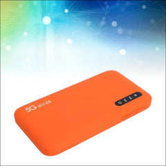 Portable WiFi Hotspot 5G, 2.4GHz 5.8GHz WiFi 6, Mobile Hotspot with SIM Card Slot, 16 Shared Devices, 6100mAh, Portable Phone Travel WiFi Device