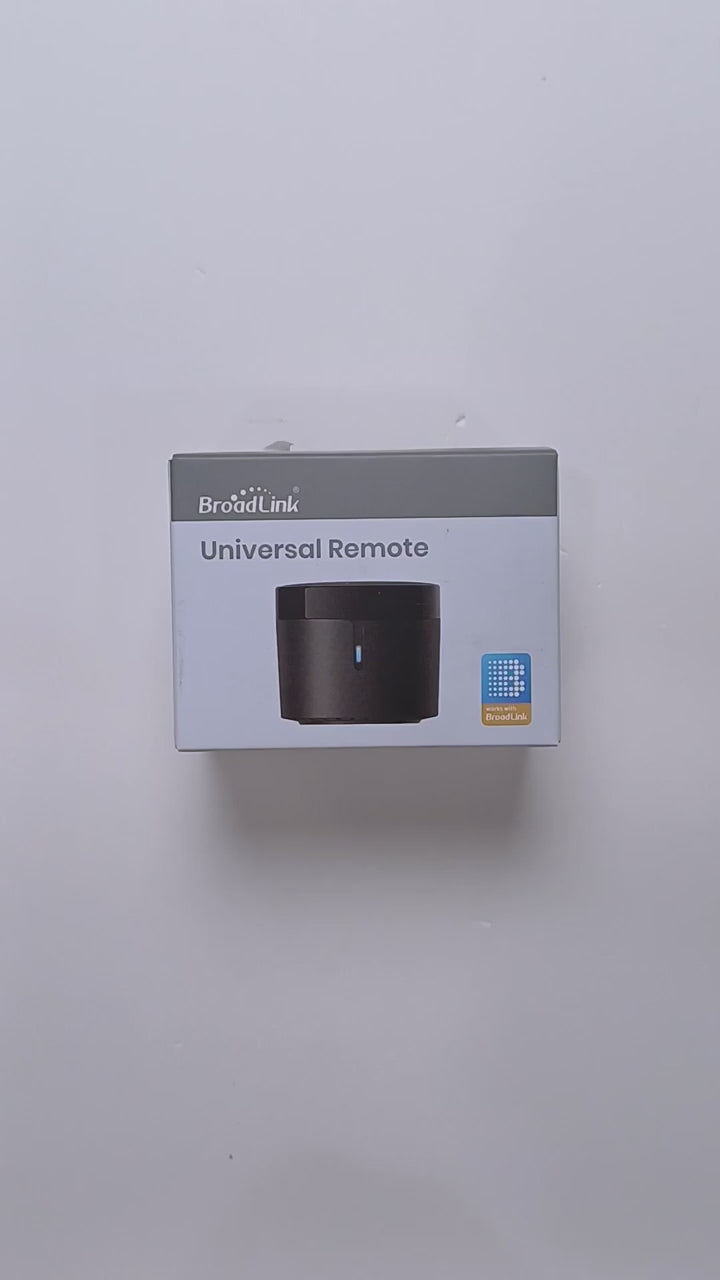 Broadlink RM4 Mini S | Universal Smart IR Remote Hub with Temperature & Humidity Sensor | Works with Alexa & Google Home (Australia Stock)