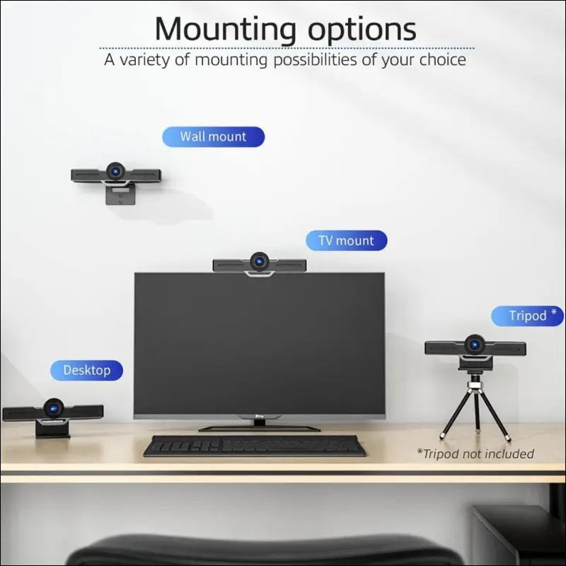 * **Professional Camera for Teams & Meetings**