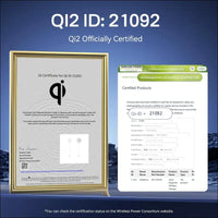 Qi2 Magnetic Wireless Charger, Minthouz 15W Fast Charging iPhone Wireless Charger, Mag Safe Wireless Charging Pad for iPhone 16/15/14/13/12 Series, Airpods and Qi-Enabled...