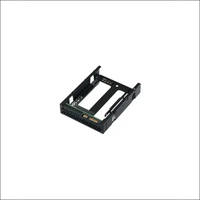 QNAP Dual M.2 SATA SSD to 2.5” SATA RAID Adapter Converter - 2 x M.2 2280 SSD to 3.5” SATA Adapter with RAID Support for PC and NAS. (QDA-A2MAR)