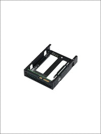 QNAP Dual M.2 SATA SSD to 2.5” SATA RAID Adapter Converter - 2 x M.2 2280 SSD to 3.5” SATA Adapter with RAID Support for PC and NAS. (QDA-A2MAR)