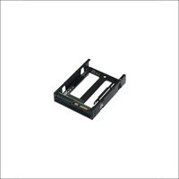 QNAP Dual M.2 SATA SSD to 2.5” SATA RAID Adapter Converter - 2 x M.2 2280 SSD to 3.5” SATA Adapter with RAID Support for PC and NAS. (QDA-A2MAR)