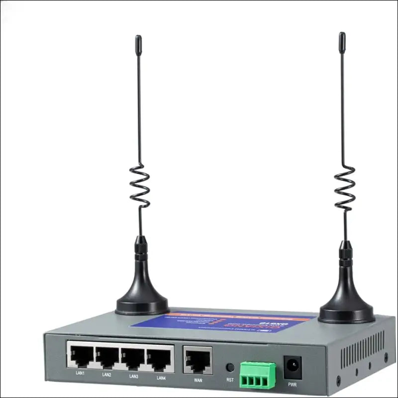 QX510-AUW2 Industrial 4G LTE WiFi Router with 5 Ethernet Ports Cellular VPN Client Routers for Wireless Internet Backup