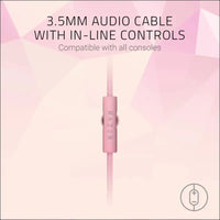 Razer AU Kraken Multi-Platform Wired Gaming Headset, Quartz Pink, RZ04-02830300-R3M1, one Size