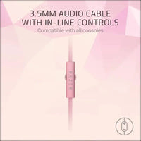 Razer AU Kraken Multi-Platform Wired Gaming Headset, Quartz Pink, RZ04-02830300-R3M1, one Size