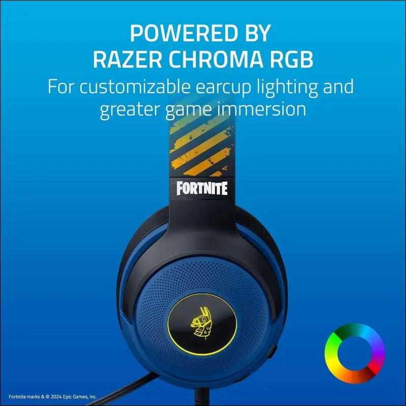 Razer Kraken V3X Fortnite Edition Wired USB Gaming Headset