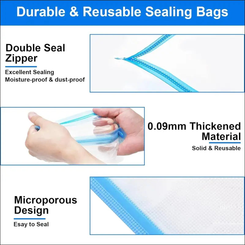 Reusable 3D Filament Vacuum Bag Kit