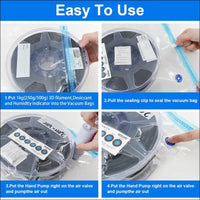 Reusable 3D Filament Vacuum Bag Kit