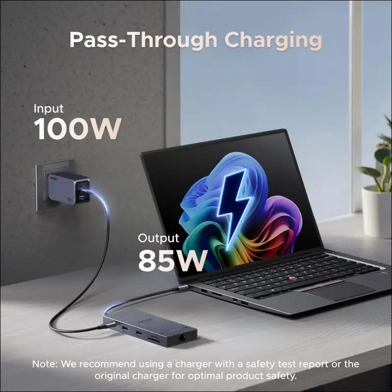 Revodok Pro 2102 USB C Docking Station Dual Monitor, 10 in 1 Dock with 4K@60Hz HDMI Display, Type A&C 3.2 Ports, SD/TF Card Reader, PD 100W Charging, Gigabit Ethernet Adapter for Laptop