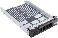 RGBS 3.5 Inch SAS SATA Hard Drive Tray Caddy with Drive Mounting Screws for DELL 3.5" F238F 0G302D G302D 0F238F 0X968D X968D SAS/SATAu,DELL Poweredge R610, R710, T610, T710 with...