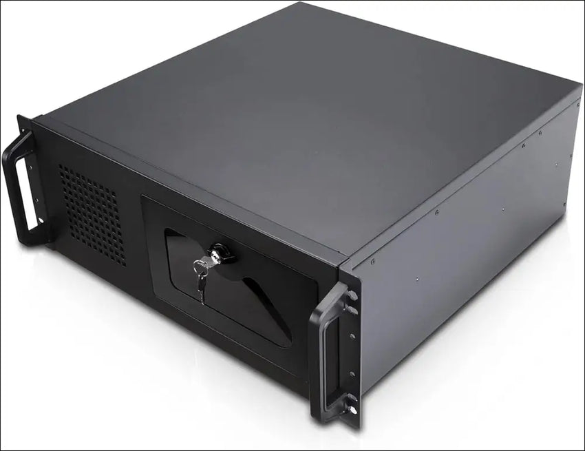 Rosewill 4U Server Chassis 9 Bay Server Case 7X 3.5 + 2X 5.25 HDD ATX Rackmount Server Case Include Front 1x 120mm Fan