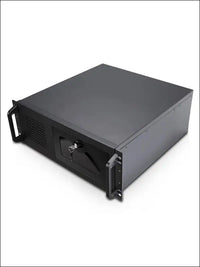 Rosewill 4U Server Chassis 9 Bay Server Case 7X 3.5 + 2X 5.25 HDD ATX Rackmount Server Case Include Front 1x 120mm Fan