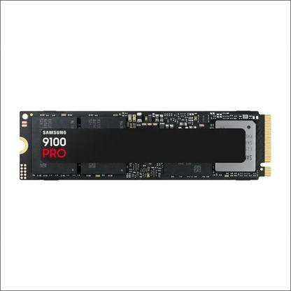Samsung 9100 PRO Heatsink NVMe M.2 SSD, 4TB, PCIe 5.0, 14800MB/s Read, 13400MB/s Write, Internal SSD for PC/Console Gaming and Video Editing, Black, MZ-VAP4T0CW