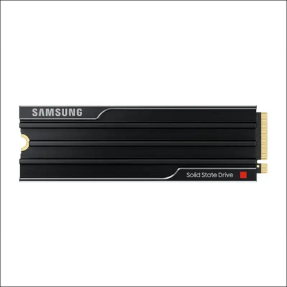Samsung 9100 PRO Heatsink NVMe M.2 SSD, 4TB, PCIe 5.0, 14800MB/s Read, 13400MB/s Write, Internal SSD for PC/Console Gaming and Video Editing, Black, MZ-VAP4T0CW