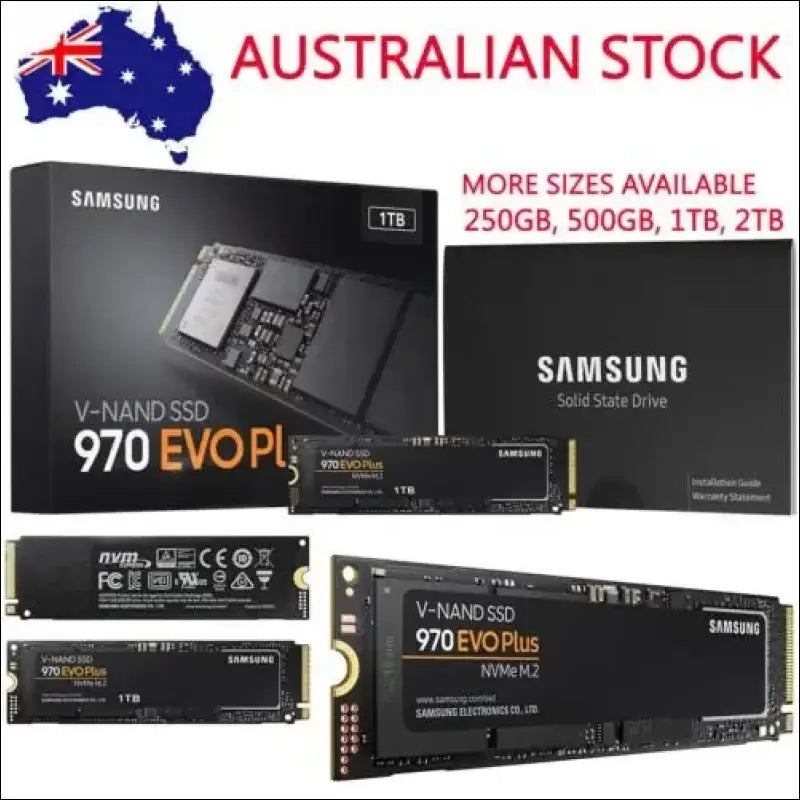 Samsung 970 EVO Plus 1TB 2TB NVMe PCIe SSD