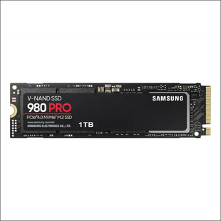 SAMSUNG 980 PRO 1 TB PCIe 4.0 (bis zu 7.000 MB/s) NVMe M.2 (2280) Internes Solid State Drive (SSD) (MZ-V8P1T0BW)