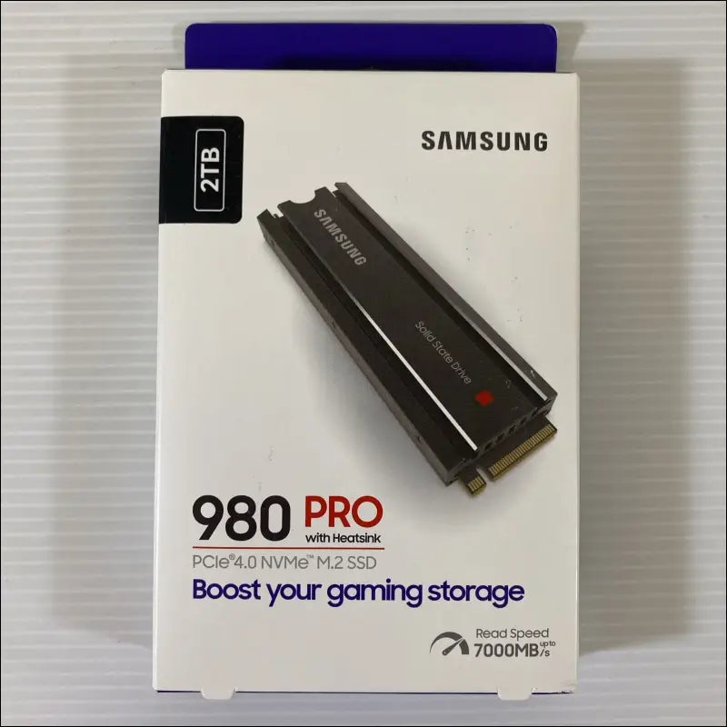 Samsung 980 PRO 2TB SSD with Heatsink M.2 NVMe PCIe (MZ-V8P2T0CW) Compatible PS5